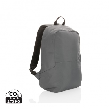 Logo trade promotional merchandise image of: Impact AWARE™ RPET anti-theft backpack