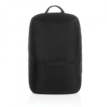 Logotrade promotional products photo of: Impact AWARE™ 1200D Minimalist 15.6 inch laptop backpack