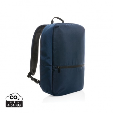 Logo trade promotional products image of: Impact AWARE™ 1200D Minimalist 15.6 inch laptop backpack