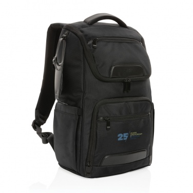 Logotrade promotional item picture of: Swiss Peak AWARE™ RPET Voyager 15.6" laptop backpack