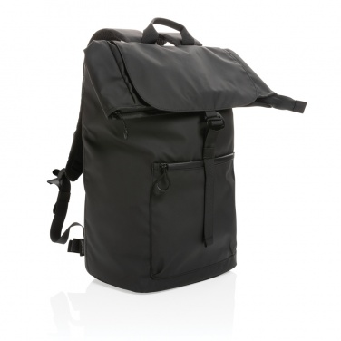 Logotrade promotional giveaway image of: Impact AWARE™ RPET water resistant 15.6" laptop backpack