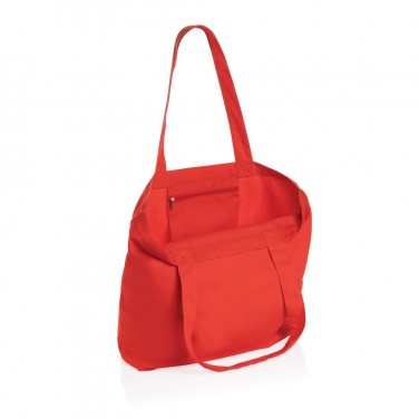 Logo trade promotional products picture of: Impact Aware™ 240 gsm rcanvas shopper w/pocket