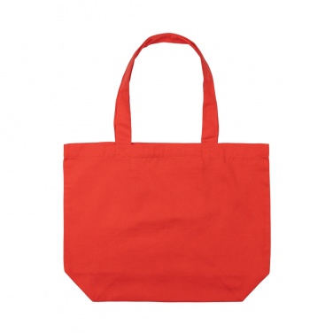 Logo trade business gifts image of: Impact Aware™ 240 gsm rcanvas shopper w/pocket