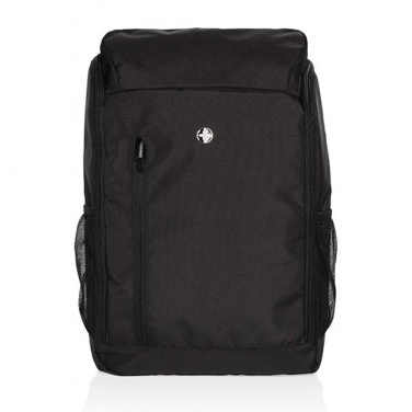 Logo trade promotional giveaway photo of: Swiss Peak AWARE™ easy access 15.6'' laptop backpack