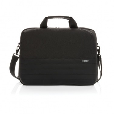 Logotrade promotional gift picture of: Swiss Peak AWARE™ RFID 15.6'' laptop bag
