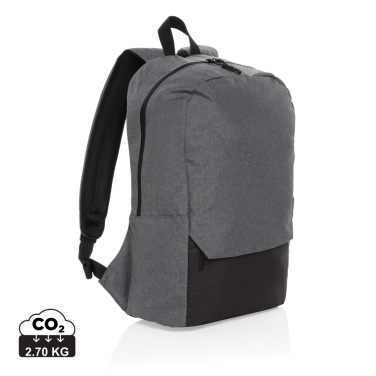 Logotrade corporate gift picture of: Kazu AWARE™ RPET basic 15.6 inch laptop backpack
