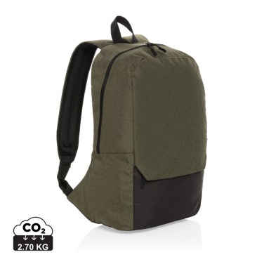 Logo trade promotional giveaways image of: Kazu AWARE™ RPET basic 15.6 inch laptop backpack