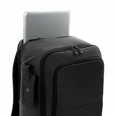 Logotrade promotional gift image of: Armond AWARE™ RPET 15.6 inch deluxe laptop backpack