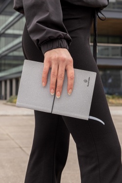 Logotrade advertising products photo of: A5 recycled leather notebook