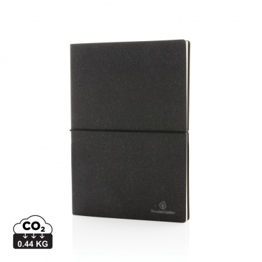 Logotrade promotional gift picture of: A5 recycled leather notebook