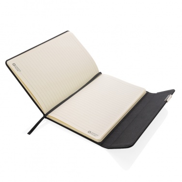 Logo trade promotional items image of: Swiss Peak deluxe A5 notebook and pen set