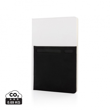 Logotrade business gifts photo of: A5 Deluxe notebook with smart pockets