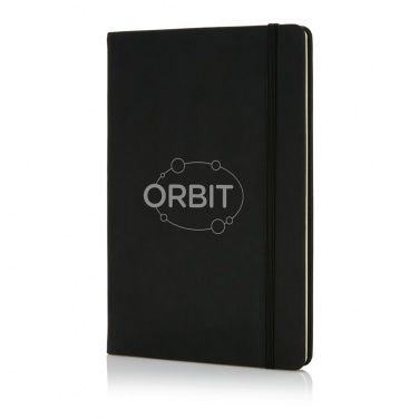 Logotrade promotional merchandise photo of: Deluxe hardcover PU A5 notebook