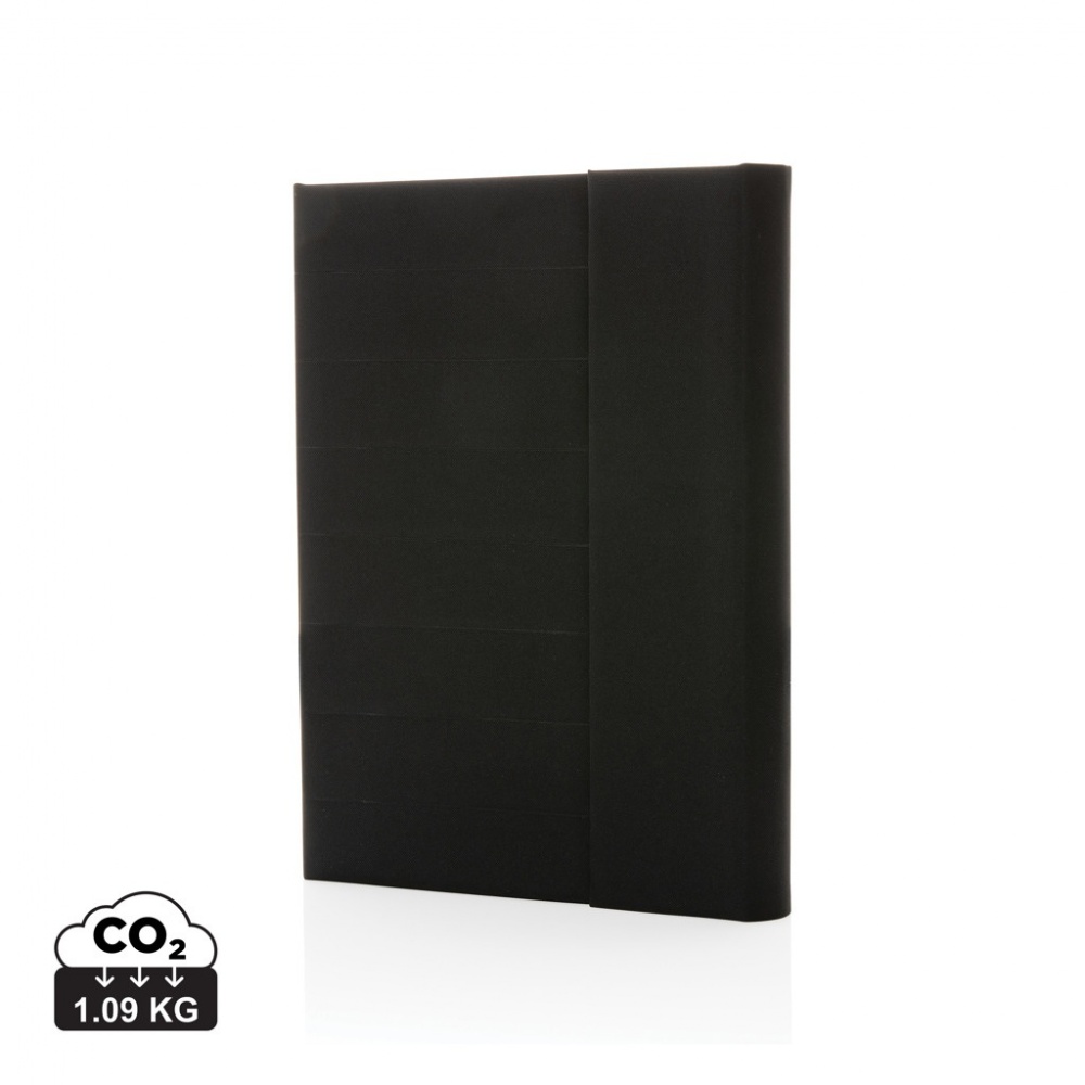 Logotrade promotional product picture of: Impact Aware™ A5 notebook with magnetic closure