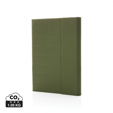 Logo trade promotional item photo of: Impact Aware™ A5 notebook with magnetic closure