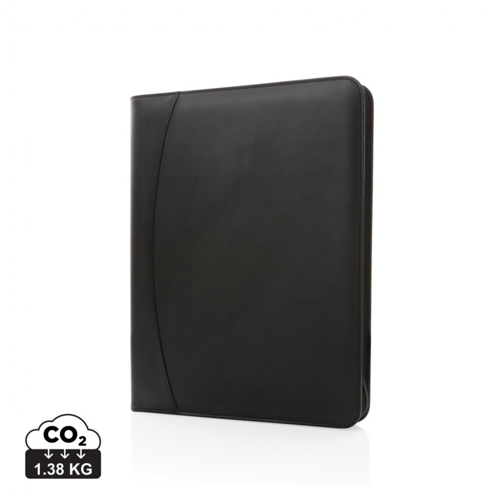 Logotrade corporate gift image of: RCS rPU deluxe tech portfolio with zipper