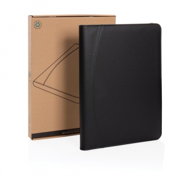Logo trade promotional merchandise image of: RCS rPU deluxe tech portfolio with zipper