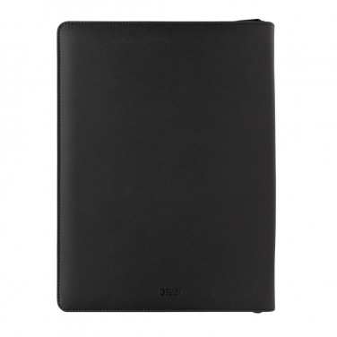 Logotrade corporate gift image of: Swiss Peak Heritage RCS rPU A4 portfolio with zipper