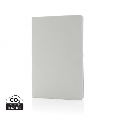 Logotrade promotional merchandise photo of: Salton A5 GRS certified recycled paper notebook