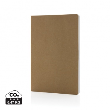 Logotrade business gift image of: Salton A5 GRS certified recycled paper notebook