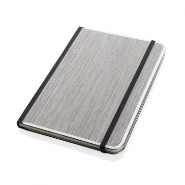 Logotrade promotional products photo of: Treeline A5 wooden cover deluxe notebook