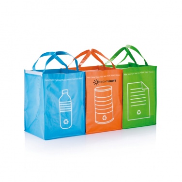 Logotrade promotional gift picture of: 3pcs recycle waste bags