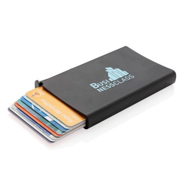 Logo trade advertising products picture of: Standard aluminium RFID cardholder