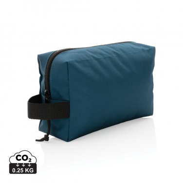 Logotrade promotional product image of: Impact AWARE™ basic RPET toiletry bag