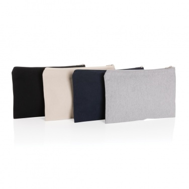 Logo trade promotional giveaways picture of: Impact Aware™ 285 gsm rcanvas pencil case undyed