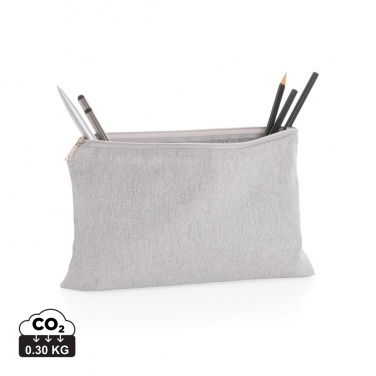 Logotrade business gift image of: Impact Aware™ 285 gsm rcanvas pencil case undyed