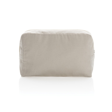 Logotrade promotional gift image of: Impact Aware™ 285 gsm rcanvas toiletry bag undyed