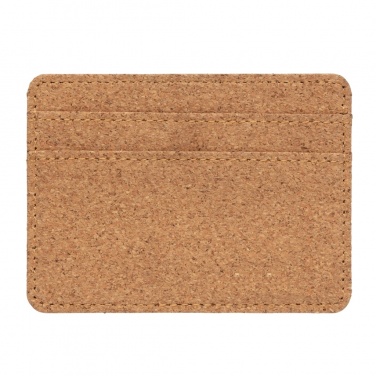 Logo trade promotional gift photo of: Cork secure RFID slim wallet
