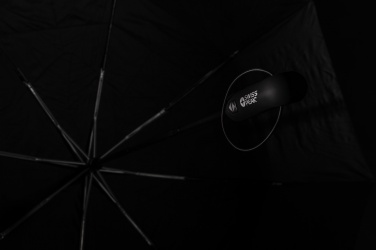 Logo trade business gift photo of: Swiss Peak Aware™ Tornado 27” pocket storm umbrella