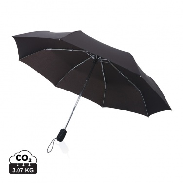 Logo trade promotional product photo of: Swiss Peak AWARE™ Traveller 21” automatic umbrella