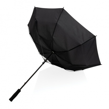 Logo trade promotional merchandise image of: 23" Impact AWARE™ RPET 190T Storm proof umbrella