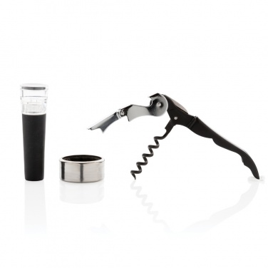 Logo trade promotional giveaway photo of: Vino Sommelier set 3pc