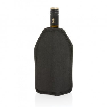 Logo trade promotional giveaways image of: Vino AWARE™ RPET wine cooler sleeve