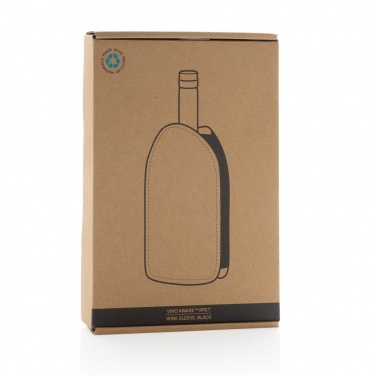Logotrade promotional item picture of: Vino AWARE™ RPET wine cooler sleeve