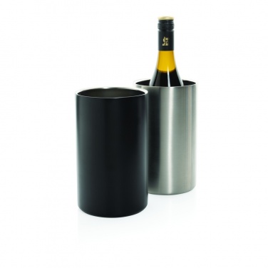 Logotrade promotional products photo of: Vino RCS certified recycled stainless steel wine bucket