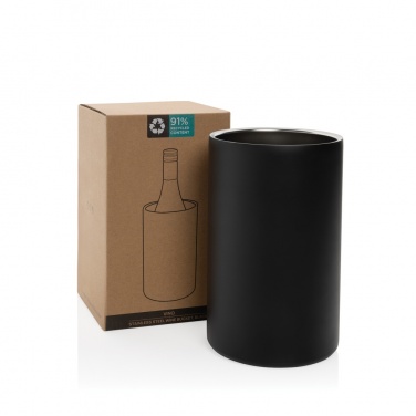 Logo trade promotional merchandise photo of: Vino RCS certified recycled stainless steel wine bucket