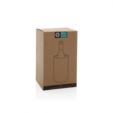 Logotrade promotional items photo of: Vino RCS certified recycled stainless steel wine bucket