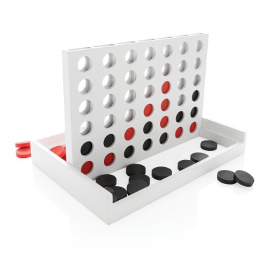 Logo trade business gift photo of: Connect four wooden game