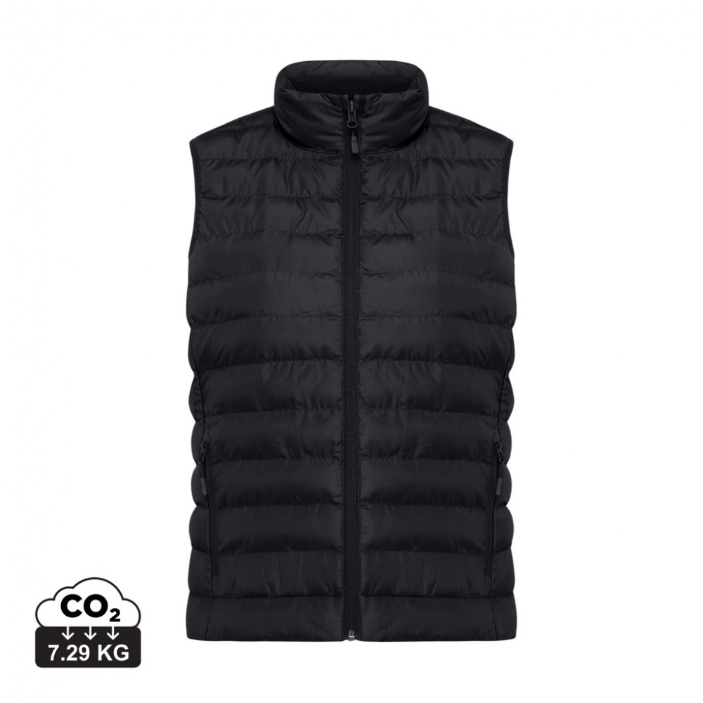 Logotrade advertising product picture of: Iqoniq Meru women recycled polyester bodywarmer