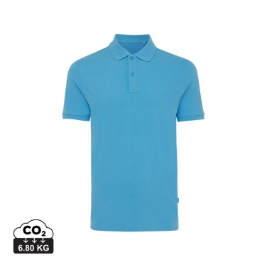 Logo trade business gift photo of: Iqoniq Yosemite recycled cotton pique polo