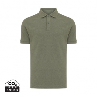 Logo trade business gifts image of: Iqoniq Yosemite recycled cotton pique polo