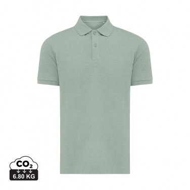 Logo trade corporate gift photo of: Iqoniq Yosemite recycled cotton pique polo