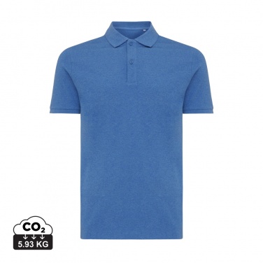 Logo trade promotional gift photo of: Iqoniq Yosemite recycled cotton pique polo