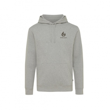 Logo trade promotional giveaways picture of: Iqoniq Torres recycled cotton hoodie undyed