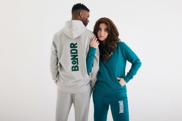 Logotrade promotional item image of: Iqoniq Torres recycled cotton hoodie undyed