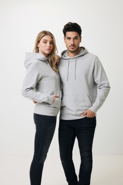 Logo trade promotional items image of: Iqoniq Torres recycled cotton hoodie undyed